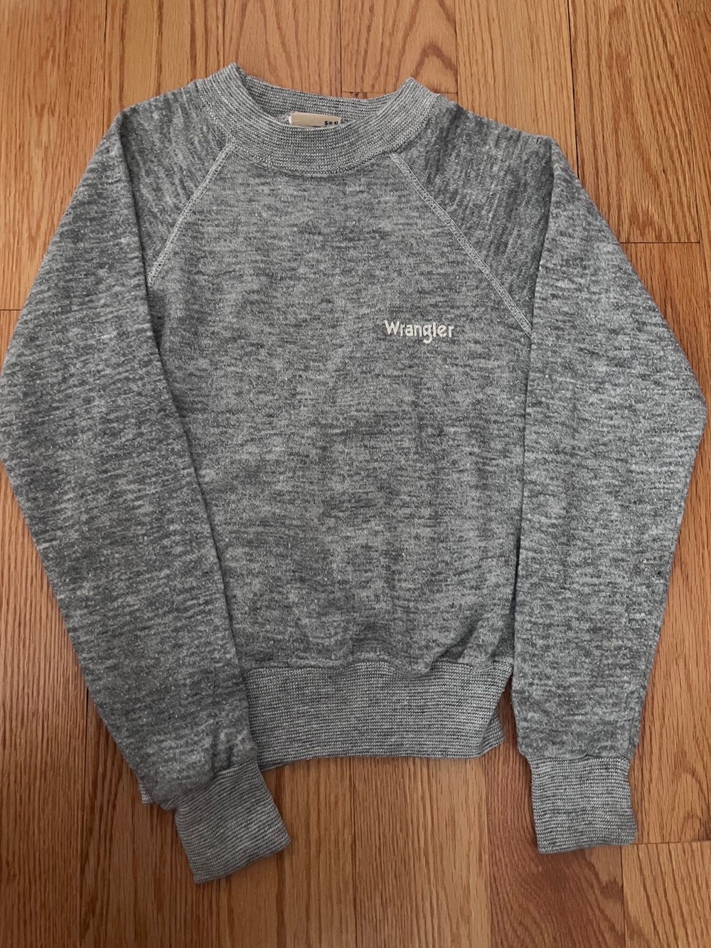 Vintage Wrangler Kids Heather Gray Crewneck Sweatshirt